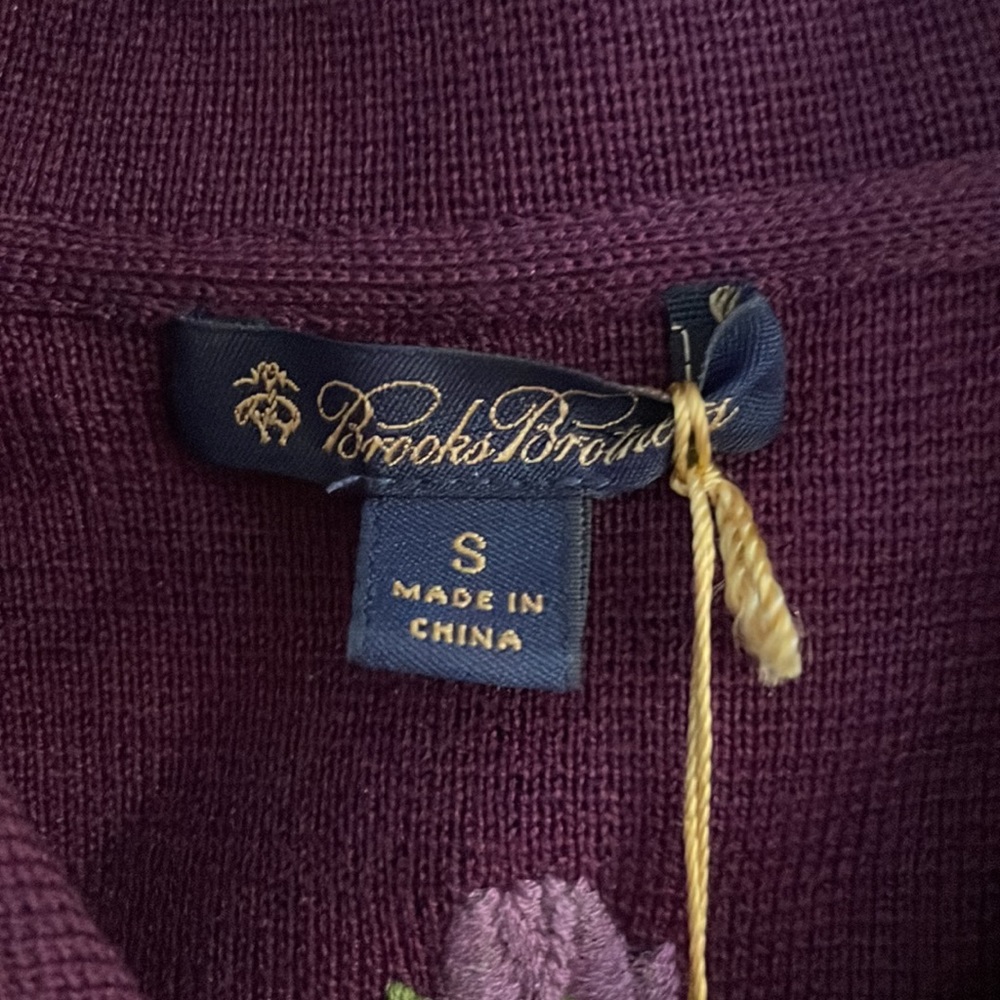 NWOT Brooks Brothers Sweater Sz S - Picture 2 of 4